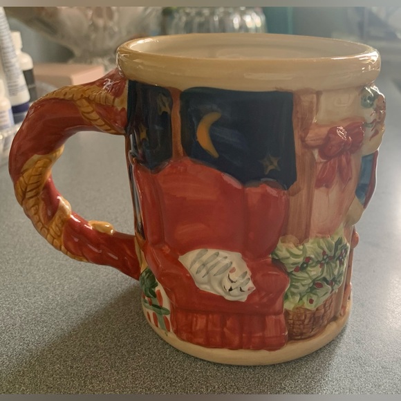 Large Susan Winget Christmas | Certified International ceramic mug - Picture 5 of 7